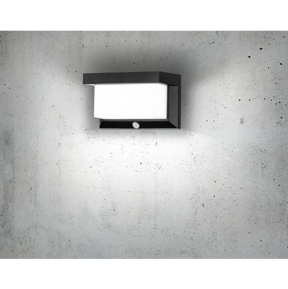 Eglo UTRERA zonne-energiearmatuur Kunststof zwart / Kunststof wit H: 120 mm