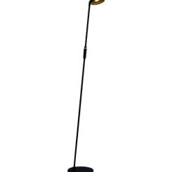 Fantasia AKO LED 12,5W vloerlamp zwart / goud