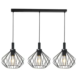 Fantasia ANGULO pendel 3x E27 zwart