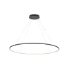 Fantasia ANNU Pendant 1 ring  64W 2240Lm SMD 3000K dimm ø1200mm Black XL 3M