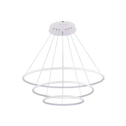 Fantasia ANNU Pendant 3 rings  99W 6435Lm SMD 3000K dimm ø800+600+400mm White