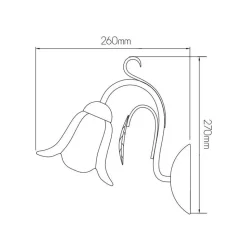 Fantasia ASPER WALLLIGHT E14X1