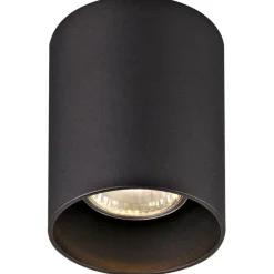 Fantasia BABAR Plafondlicht zwart rond 1xGU10 excl (max 50W)