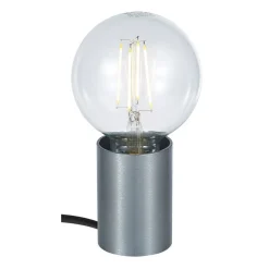 Fantasia BABU Tafellamp geborsteld staal 1x E27 excl (Ø56x80)