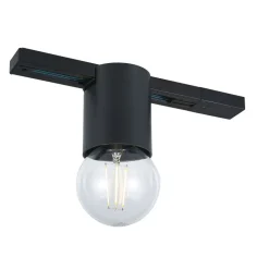 Fantasia BABU 1xE27 excl monofase track spot zwart