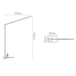 Fantasia BATON LED 20W 3000K vloerlamp (doos 1 van 2)
