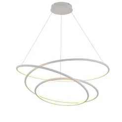 Fantasia BOA Pendent 105W SMD 3000K dimm ø900mm white 3m kabel