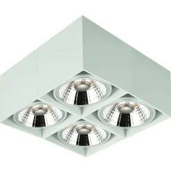 Fantasia BOX-4L square white incl. 4x AR111 12W 2700K 1130 lm
