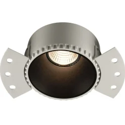 Fantasia CASSO Round Black Trimless recessed downlight GU10 excl