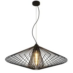 Fantasia DAXOS pendant 1x E27 black diam 80