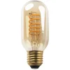 Fantasia E27 LED Rustic Spiral T45 5W Amber 2200K Dimbaar