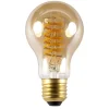 Fantasia E27 LED Spiral A55 5W Amber 2200K Dimbaar