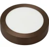 Fantasia FLUKE LED plafonnier rond geborsteld brons 12W 3000K Ø17,5cm