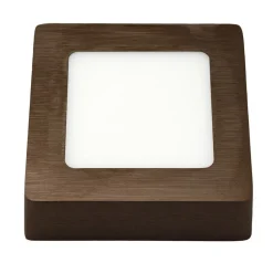 Fantasia FLUKE LED plafonnier vierkant geborsteld brons 6W 3000K 12cm