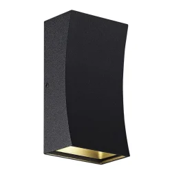 Fantasia IPSO wl  120mm 2x 3Watt 360Lm COB LED 3000K IP65 black