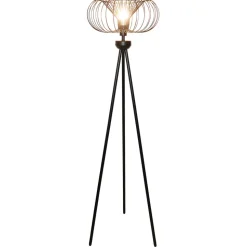 Fantasia JULIA 1x E27 vloerlamp Ø44cm zwart