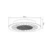 Fantasia KARAL ceiling light Led 12W 1140Lm 3000K Round