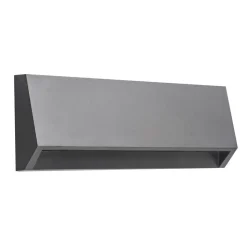 Fantasia KITO Wallamp grey SMD LED 490Lm 3,8W IP65