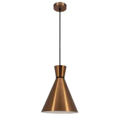 Fantasia Kono pendel Ø25 E27 copper/white