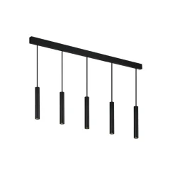 Fantasia LOPAL 5L 5x 4,5W LED pendel zwart