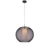 Fantasia LUNKI pendant 1xE27 black/white white glas diam 50cm