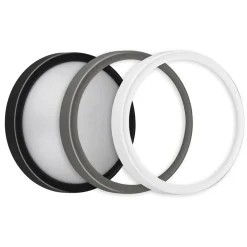 Fantasia MILO Wallamp round black/grey/white SMD LED 840Lm 8W IP65