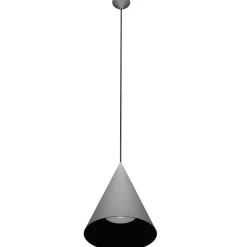 Fantasia MIRAGO 1xE27 Pendel Ø350mm grijs / zwart