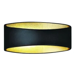 Fantasia MYRA v2.0 wall lamp up-down LED 6W satin black/gold, driver incl