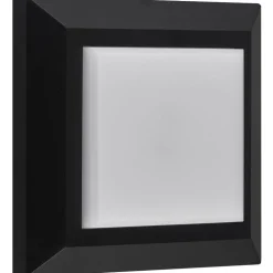 Fantasia NOKI Wallamp square black SMD LED 290lm 3w IP65