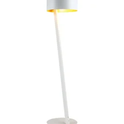 Fantasia NOMA vloerlamp wit/goud E27 excl