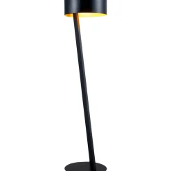 Fantasia NOMA vloerlamp zwart/goud E27 excl