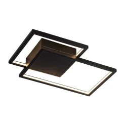 Fantasia NORI LED 44W 3000K zwart 480x340x60 dimbaar