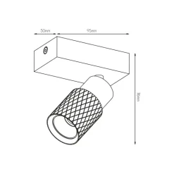 Fantasia NYSAL Spot RL 1L MR11 lamp excl wit