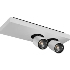 Fantasia Nysit 2L Square cover B/W/W 1x4,5W GU10 dimmable LED incl.