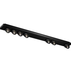 Fantasia Nysit 7L Square cover B/B/B 7x4,5W GU10 dimmable LED incl.