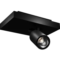 Fantasia Nysit 1L Square cover B/B/B 1x4,5W GU10 dimmable LED incl.