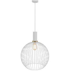 Fantasia Oonah 1XE27 D350XH440 WIT/GOUD+3M KABEL WIT