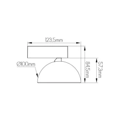 Fantasia ORBIT LED Wandlicht 6W/9W 2700K Dimbaar