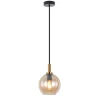 Fantasia OSIRA canopy zwart + geborsteld goud (3m kabel) zonder glas