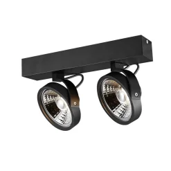 Fantasia PULSE-2 black incl. 2x AR111 12W 2700K 1130 lm