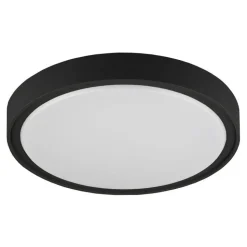 Fantasia QIJO ceilinglamp round black SMD LED 2400Lm 18,5W IP65