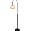 Fantasia RAGA 1x E27 vloerlamp zwart+koper