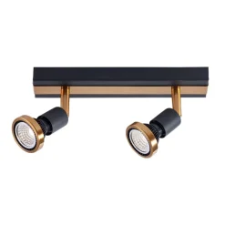 Fantasia ROBUS 2L GU10 LED 5W dim incl. black / bronze
