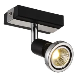 Fantasia ROBUS spot head 1xGU10 5W LED black/Chrome