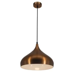 Fantasia Ronin pendant 42cm E27 copper/white