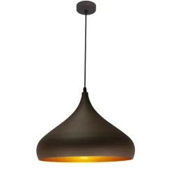 Fantasia Ronin pendant  42cm E27 brown/gold