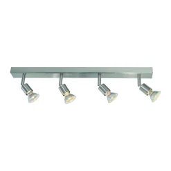 Fantasia RUNE 3 4L BAR GU10 LED 5W dim SATIN CHROME