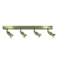 Fantasia RUNE 3 4LBAR 5W LED ANT BRASS
