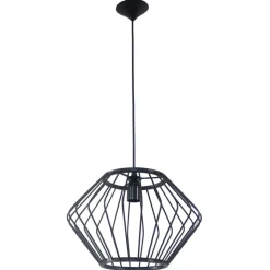 Fantasia STRINGS Susp. lamp black 1xE27 diam 37cm