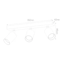 Fantasia TABOO 3L GU10 (excl) wit, spot